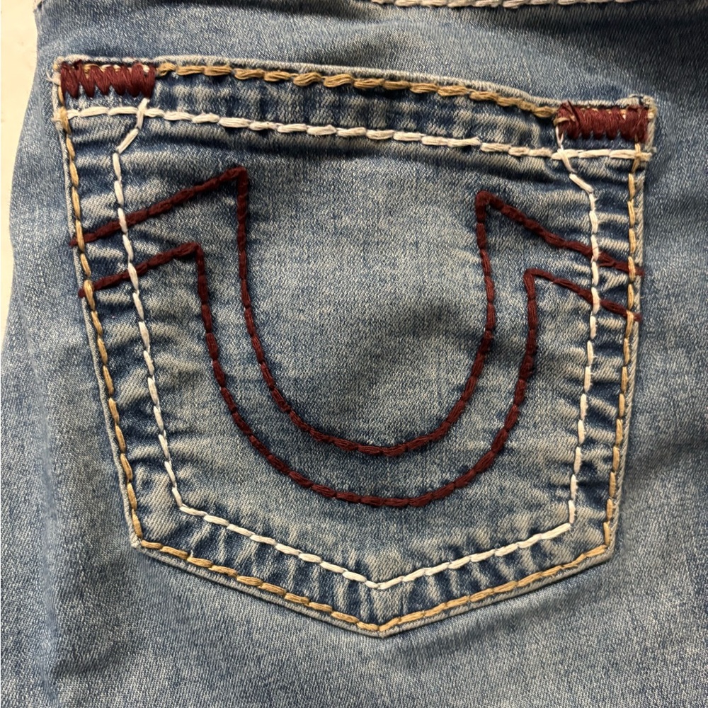 True Religion Stella Mid Rise Skinny Jeans